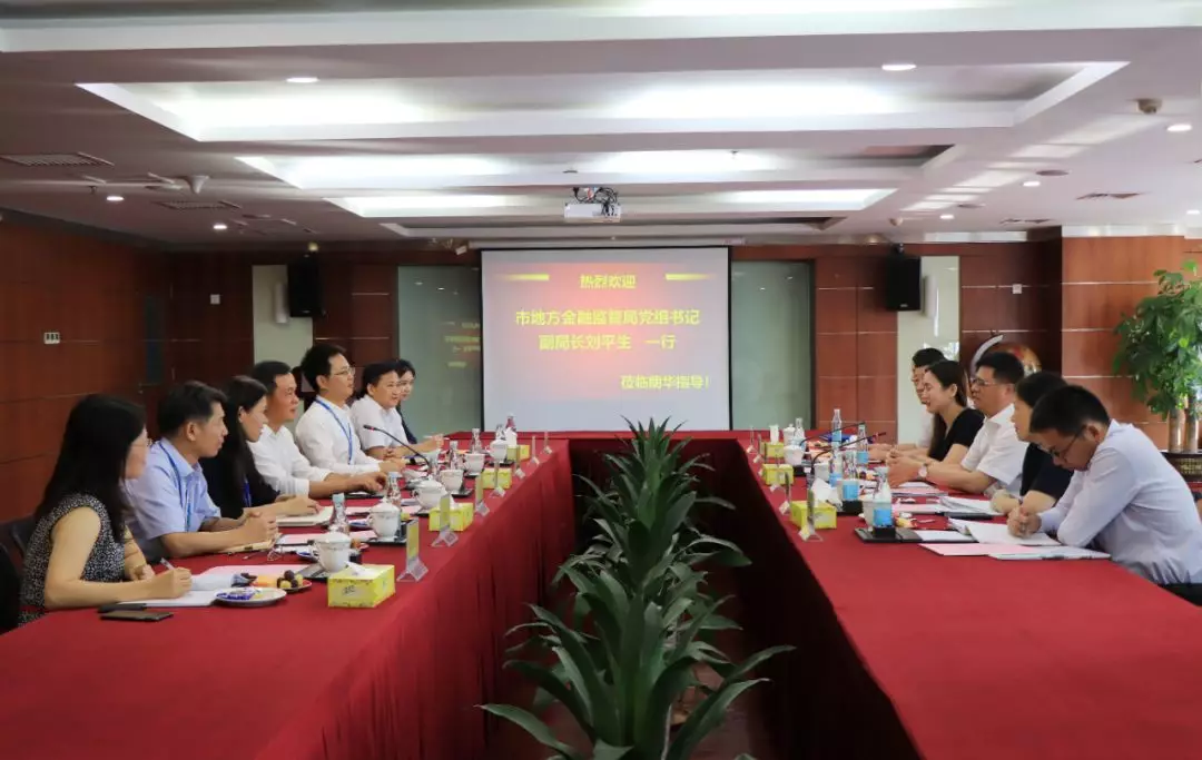 市金融羁系局党组书记、副局长刘一生调研朗华 - 朗华要闻 - 深圳市朗华供应链效劳有限公司